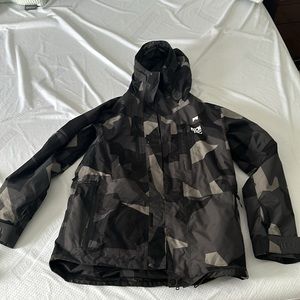 Montec Men’s M Ski/Snowboard Jacket in Black Camo
